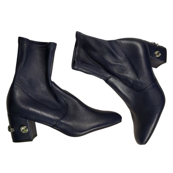 NEW Stuart Weitzman 57MM Allshine Suede Sock Booties Women's size 6 - Picture 2 of 8